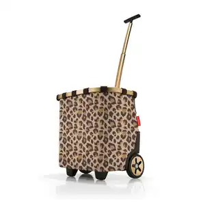 Reisenthel Einkaufstrolley, Kunststoff, Animalprint, 40 L, 42x47.5x32 cm, Innentasche, wasserabweisend, höhenverstellbarer Griff, Leichtlaufrollen, Freizeit, Koffer & Taschen, Einkaufstaschen