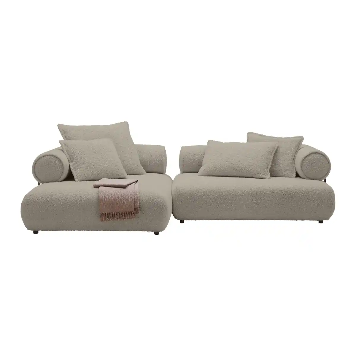 Bild 1 von Wohnlandschaft Casimir Silberfarben, Silberfarben