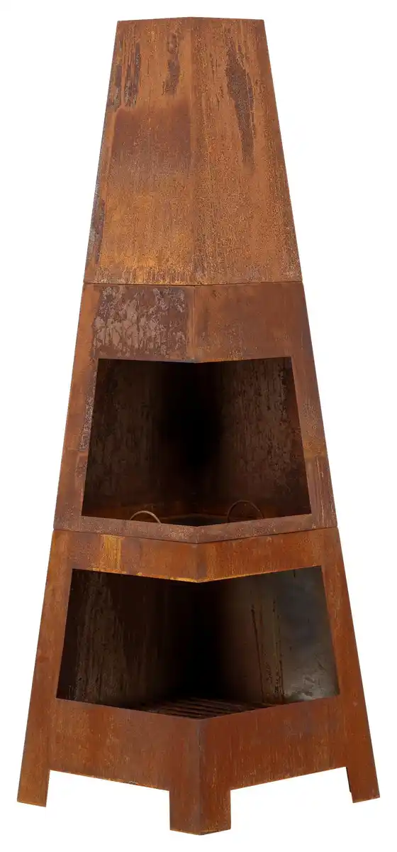 Bild 1 von Feuerstelle Bastian ca. 50x150x50 cm Dunkelorange, Dunkelorange