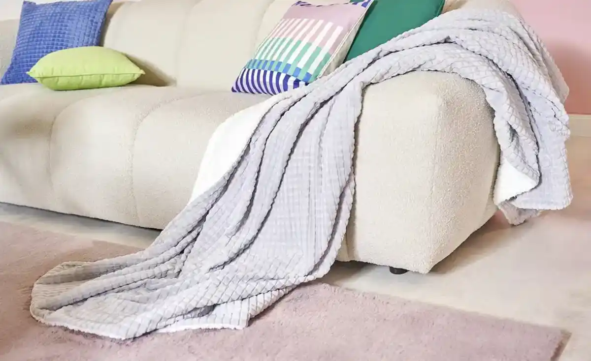 Bild 4 von como Flanell Fleecedecke Lexi