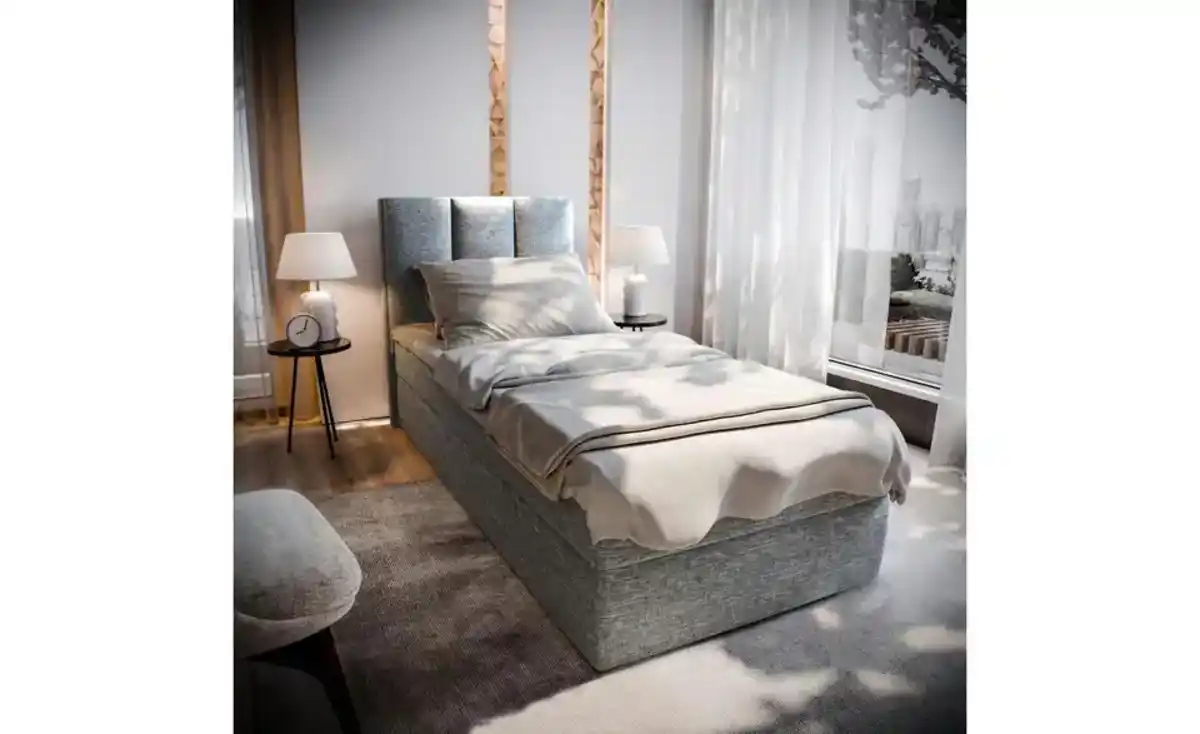 Bild 1 von MASSENO Boxbett mit Bettkasten Meril