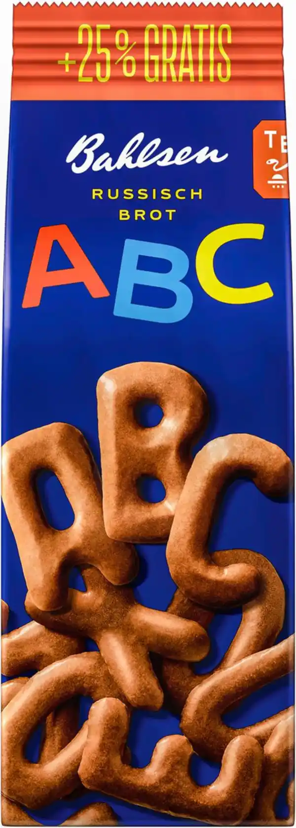 Bild 1 von BAHLSEN ABC Russisch Brot, 125-g-Packg.