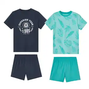 HIP&HOPPS® Kinder-Shorty-Pyjama, 2-teilig