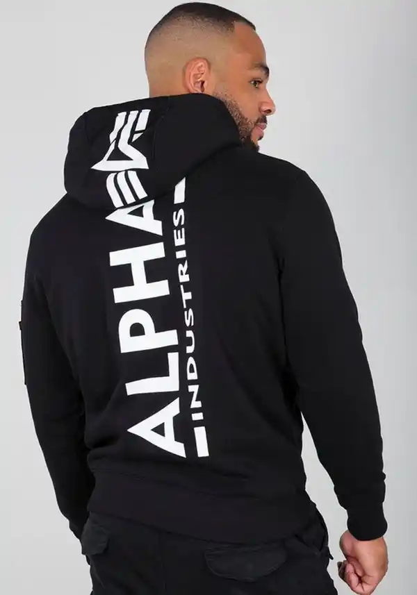 Bild 1 von Alpha Industries Kapuzensweatshirt BACK PRINT HOODY