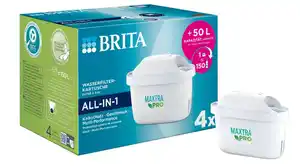 BRITA Wasserfilter-Kartuschen »MAXTRA PRO ALL-IN-1«, 4-St.-Packg.