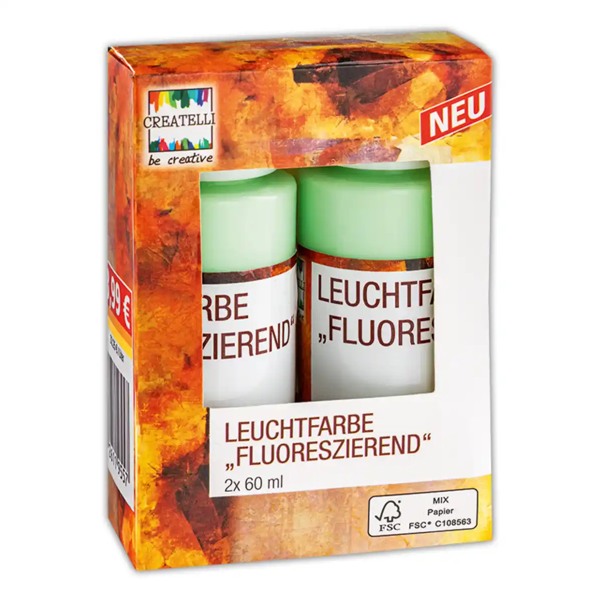 Bild 1 von Createlli Leuchtfarbe fluoreszierend