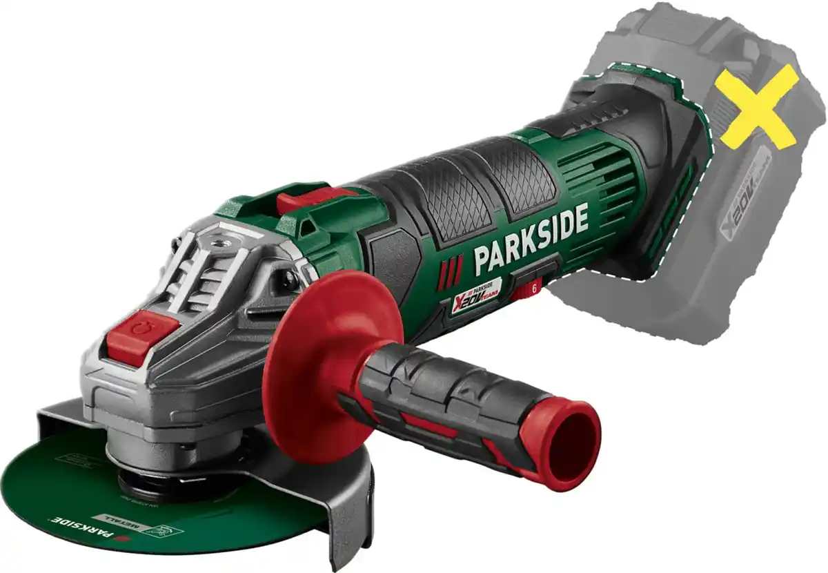 Bild 1 von PARKSIDE® Akku-Winkelschleifer 20 V »PWSA 20-Li G4« ohne Akku