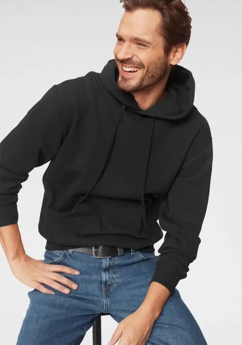 Bild 1 von Fruit of the Loom Kapuzensweatshirt aus Baumwollmischung