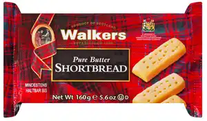 WALKERS Pure Butter Shortbread Fingers, 160-g-Packg.