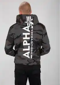 Alpha Industries Kapuzensweatshirt BACK PRINT HOODY