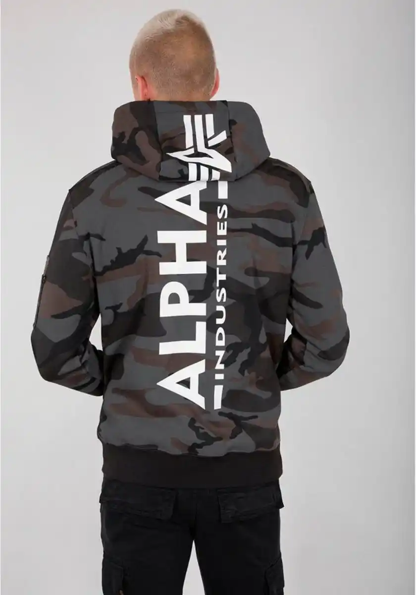 Bild 1 von Alpha Industries Kapuzensweatshirt BACK PRINT HOODY