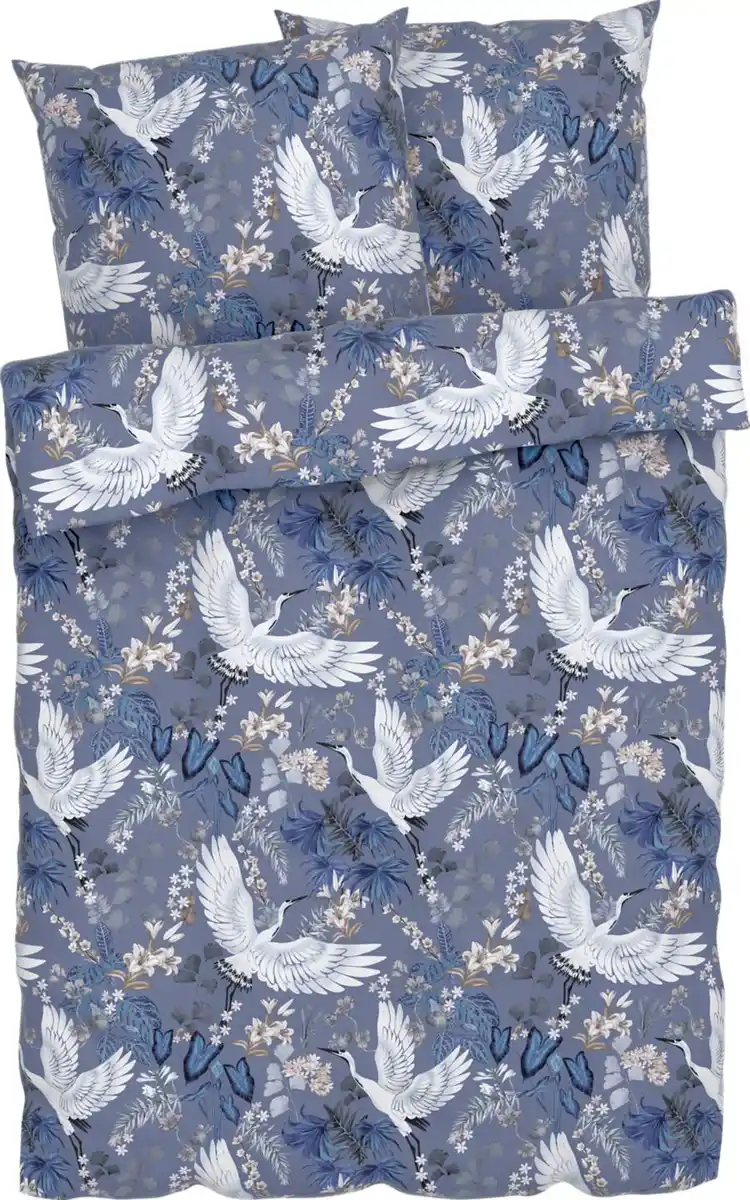 Bild 3 von LIV&BO® Mikrofaser-Satin-Bettwäsche ca. 200 x 220 cm, 3-teilig