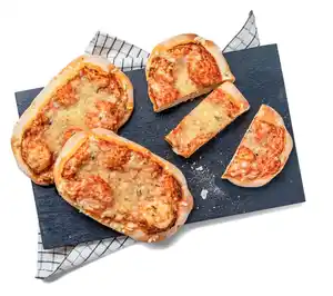 Holzofenpinsa Margherita, Stück