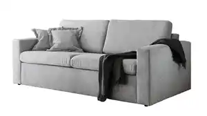 Schlafsofa grau 207 cm - SPA