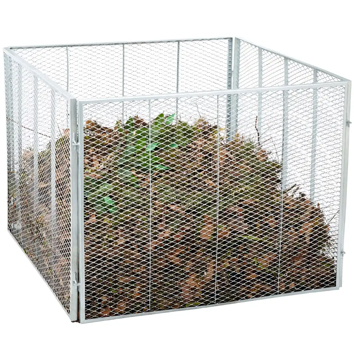 Bild 2 von Komposter aus feuerverzinktem Metall 800 l 4-teilig