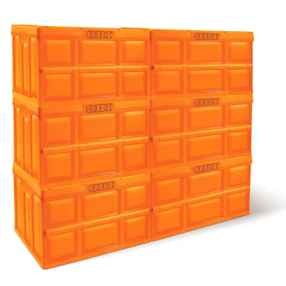 Bild 3 von OBI Klappbox Orange 62 l