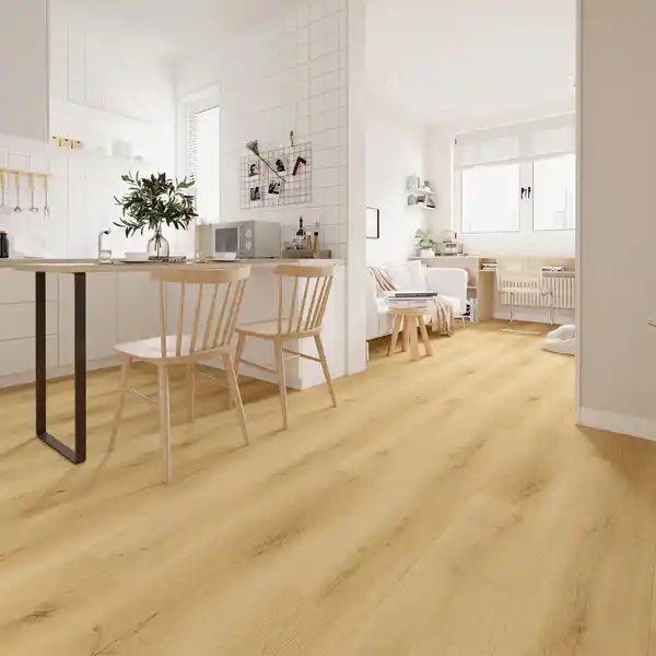 Bild 2 von Vinylboden Eiche Bergen mit Kork-Trittschalldämmung