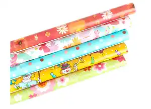 Geschenkpapier versch. Designs und Farben