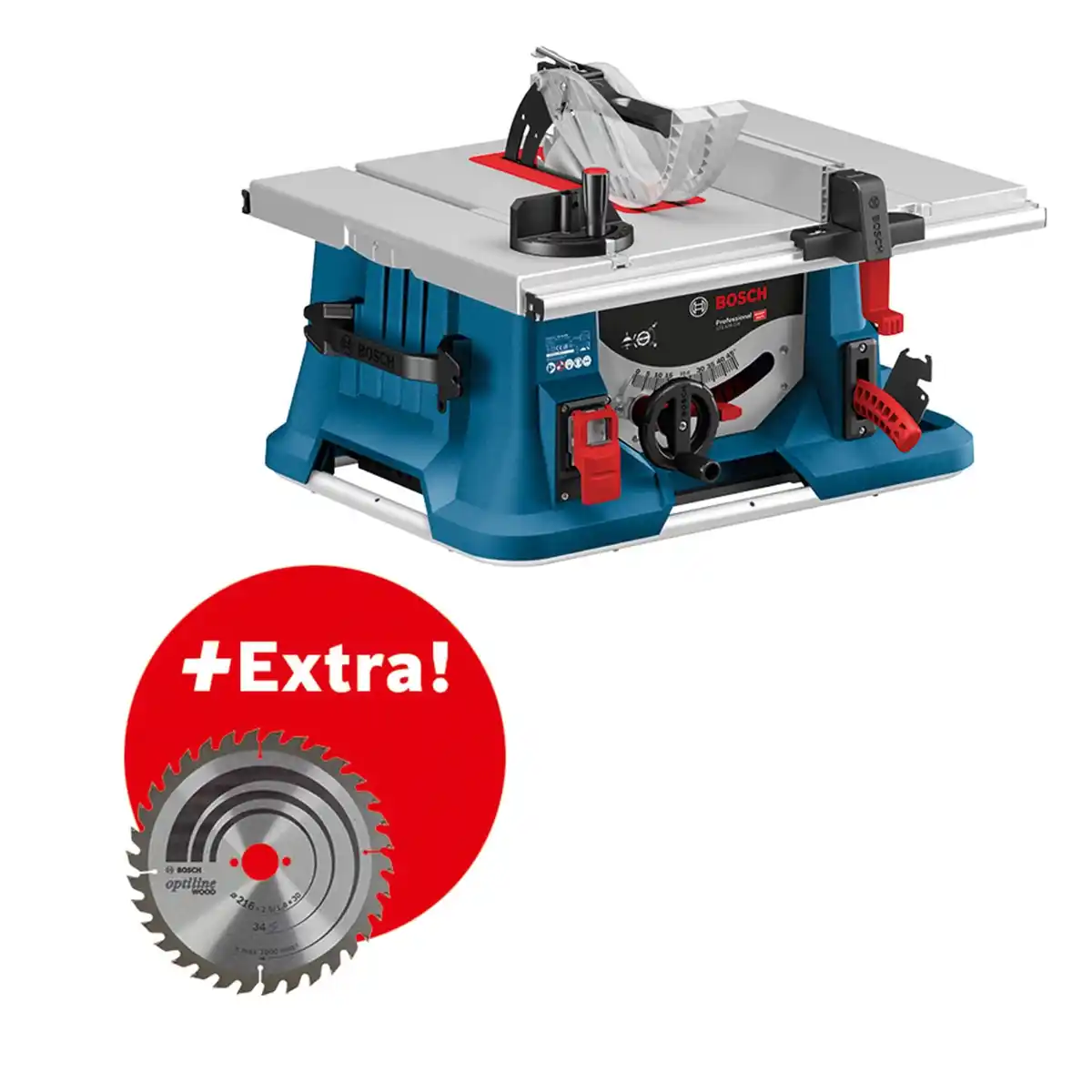 Bild 1 von Bosch Professional Tischkreissäge GTS 635-216 1.600 W inkl. Zusatzsägeblatt