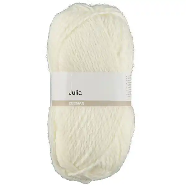 Bild 1 von Julia Strickgarn - Weiß, Weiß, 100 g