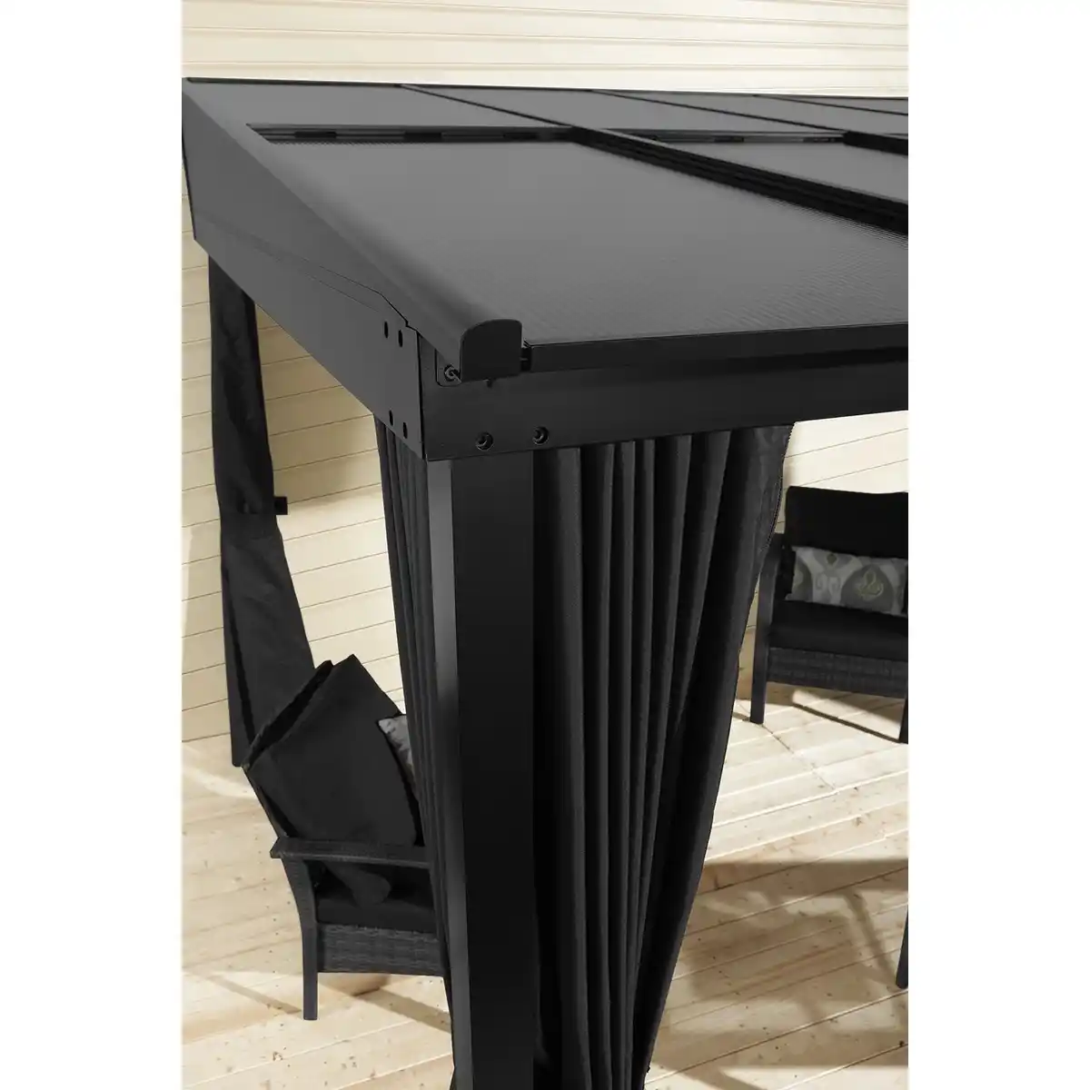Bild 2 von Sojag Terrassenüberdachung St. Barth Anthrazit 296 x 424 cm