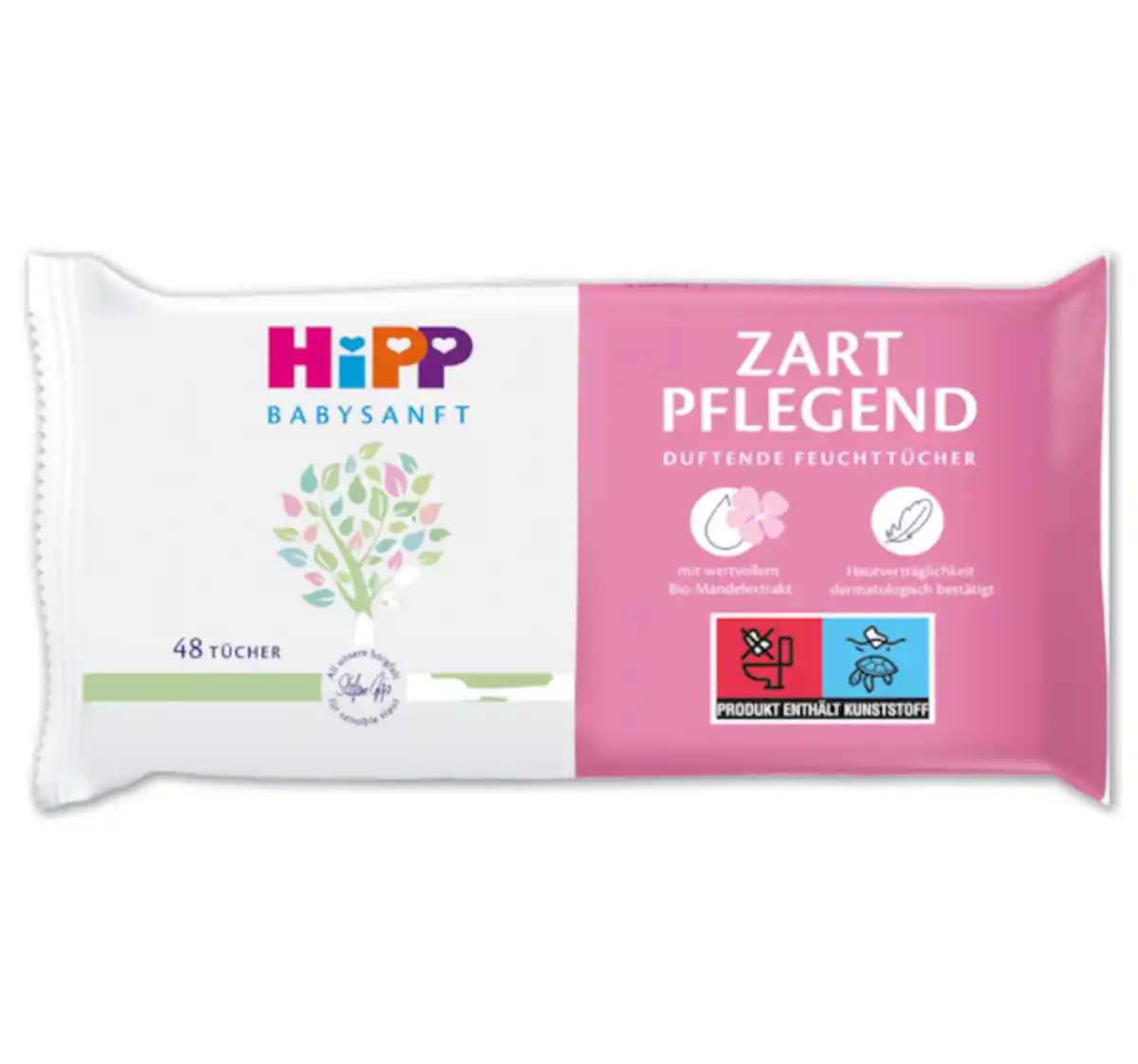 Bild 1 von HIPP Feuchttücher zart pflegend*