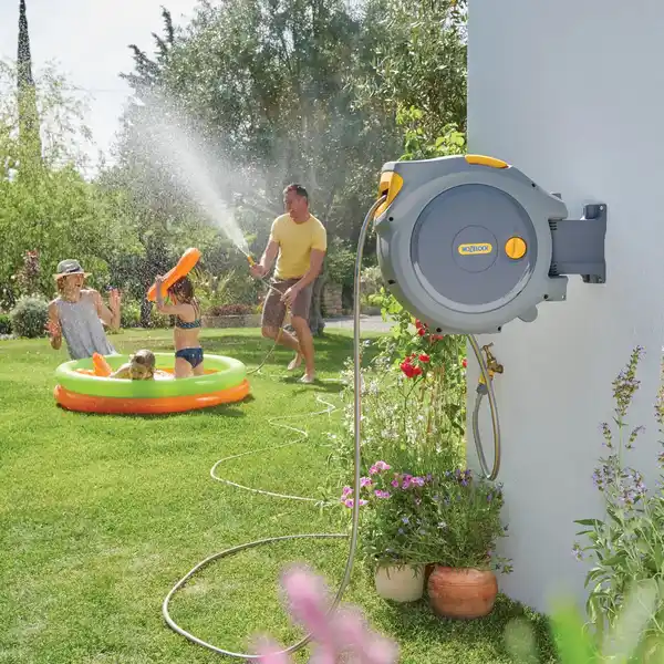 Bild 4 von Hozelock Schlauchtrommel Auto Reel mit 30 m Schlauch