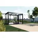 Bild 4 von SunElements Gartenhaus SunGarden Infinity 3.2 Anthrazit-Metallic 7,8 m²