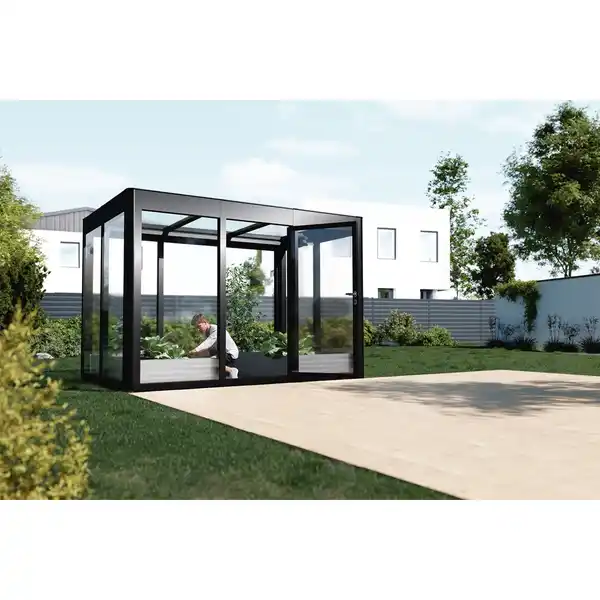 Bild 4 von SunElements Gartenhaus SunGarden Infinity 3.2 Anthrazit-Metallic 7,8 m²