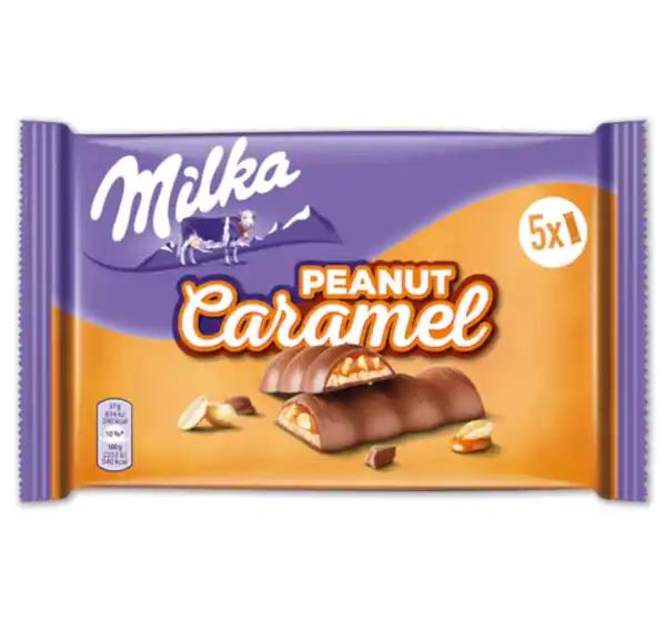 Bild 1 von MILKA Peanut & Caramel Riegel*