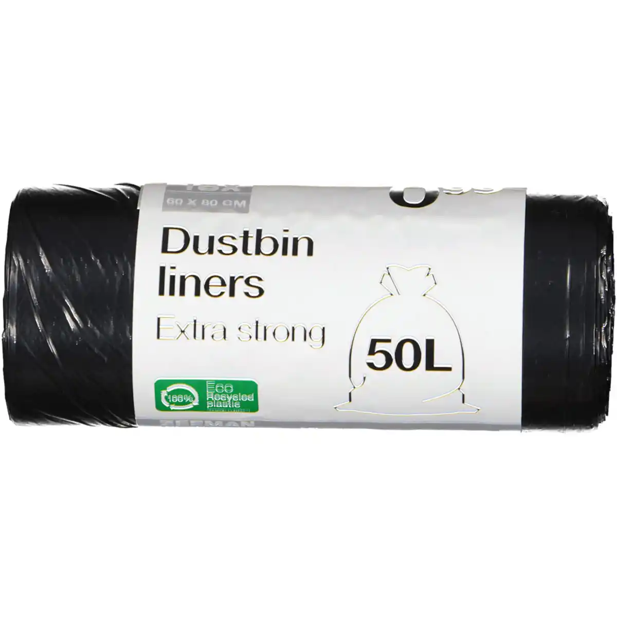 Bild 1 von Müllsäcke - Schwarz, Schwarz, 50 l