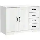 Bild 1 von Sideboard Beistellschrank mit 4 Schubladen, verstellbarem Einlegeboden