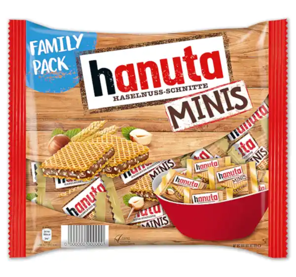Bild 1 von FERRERO Hanuta Minis*
