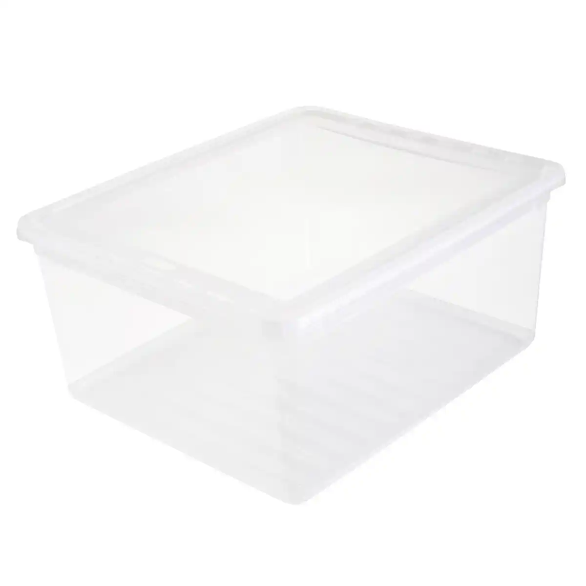 Bild 1 von Aufbewahrungsbox 18 Liter 2er- Set, ca. 39x33,5x18 cm- Transparent