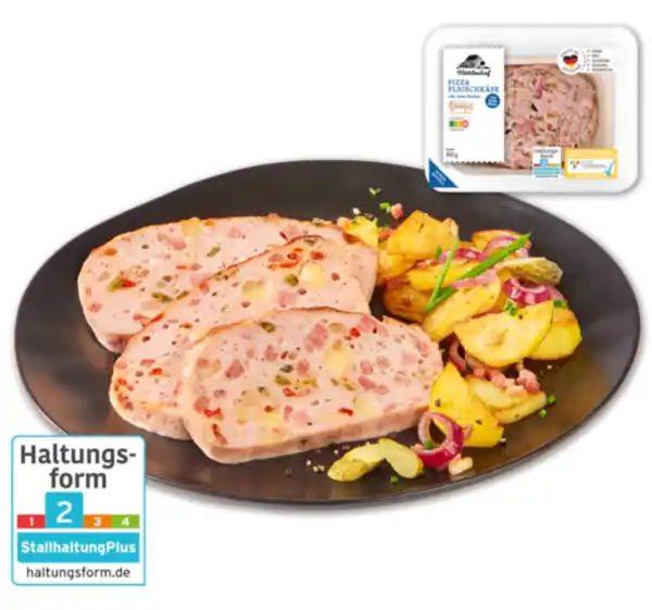 Bild 1 von MÜHLENHOF Frischer Schweine-Pizzafleischkäse*