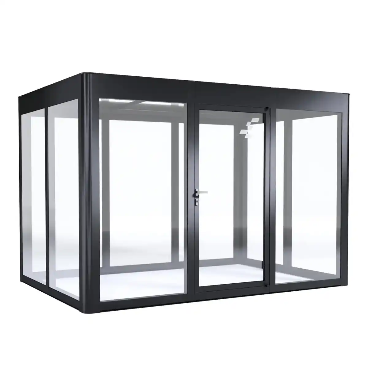 Bild 1 von SunElements Gartenhaus SunGarden Infinity 3.2 Anthrazit-Metallic 7,8 m²