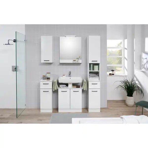 Bild 3 von Pelipal Waschbeckenunterschrank Schwerin Weiß 60 cm