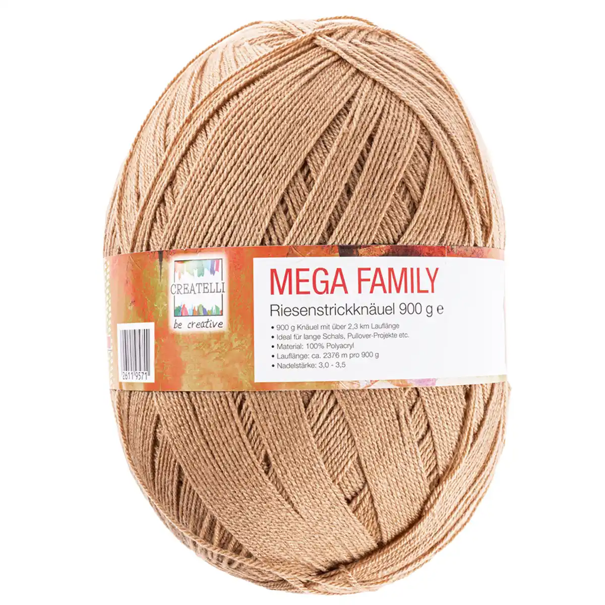 Bild 1 von XXL Riesen-Strickknäul "Mega Family"