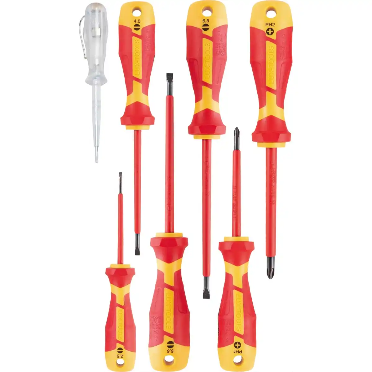 Bild 1 von LUX VDE Schraubendreher-Set 7-teilig