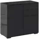 Bild 1 von Sideboard Aufbewahrungsschrank mit 2 Schublade, 2 Türen für Wohnzimmer