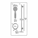 Bild 2 von baliv Duschbrause-Set DBS-70.50 Verchromt