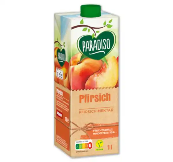 Bild 1 von PARADISO Pfirsich-Nektar