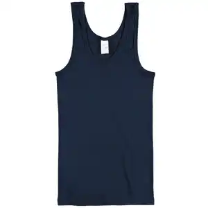 Unterhemd - Blau, Blau, M