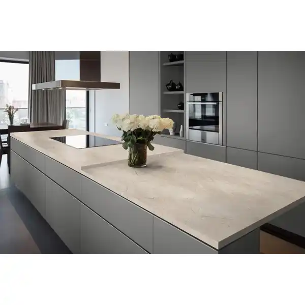 Bild 3 von Kaindl Arbeitsplatte 63,5 cm x 3,8 cm Marmor Vicosa Clara Meterware
