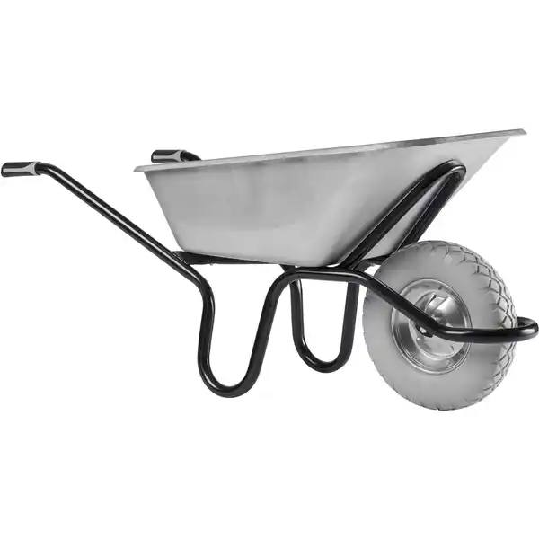 Bild 4 von Haemmerlin Einrad-Schubkarre 120 l Muldenvolumen 250 kg Traglast Verzinkt