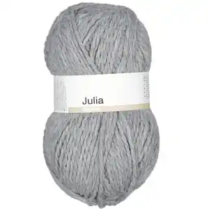 Julia Strickgarn - Grau, Grau, 100 g