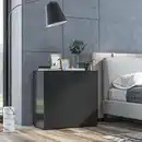 Bild 2 von Sideboard Aufbewahrungsschrank mit 2 Schublade, 2 Türen für Wohnzimmer