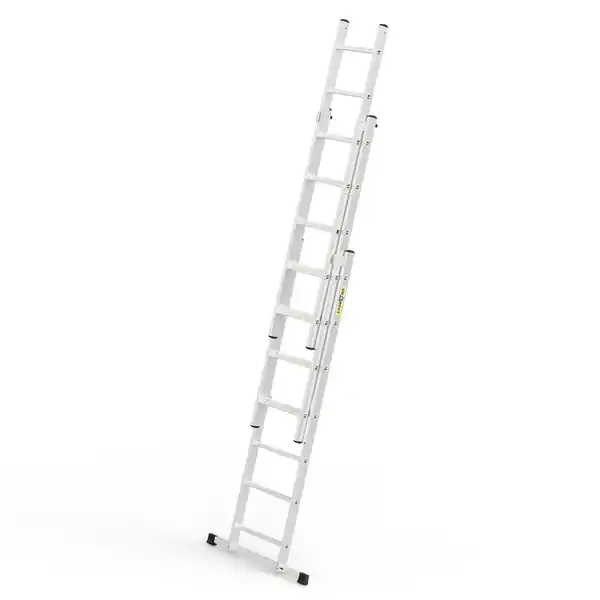 Bild 2 von DRABEST Vielzweckleiter 3 x 7 Sprossen Aluminium