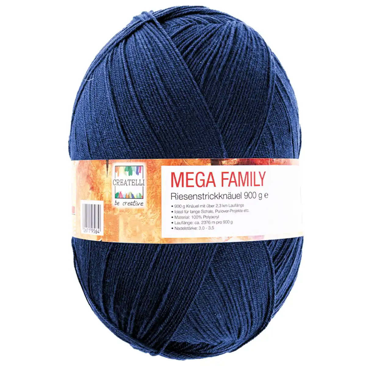 Bild 2 von XXL Riesen-Strickknäul "Mega Family"