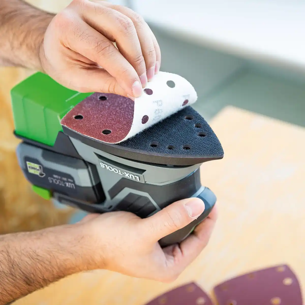 Bild 3 von LUX Akku-Multischleifer 1 PowerSystem A-MS-20